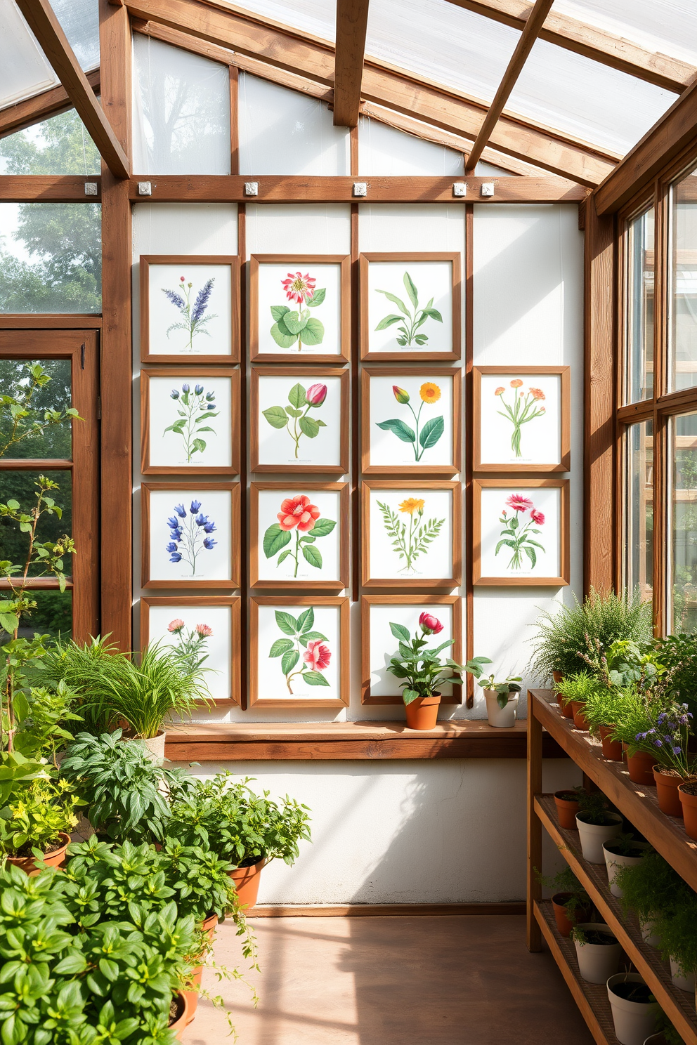 Greenhouse Wall Painting Ideas 1