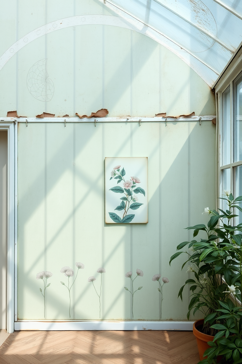 Greenhouse Wall Painting Ideas 10