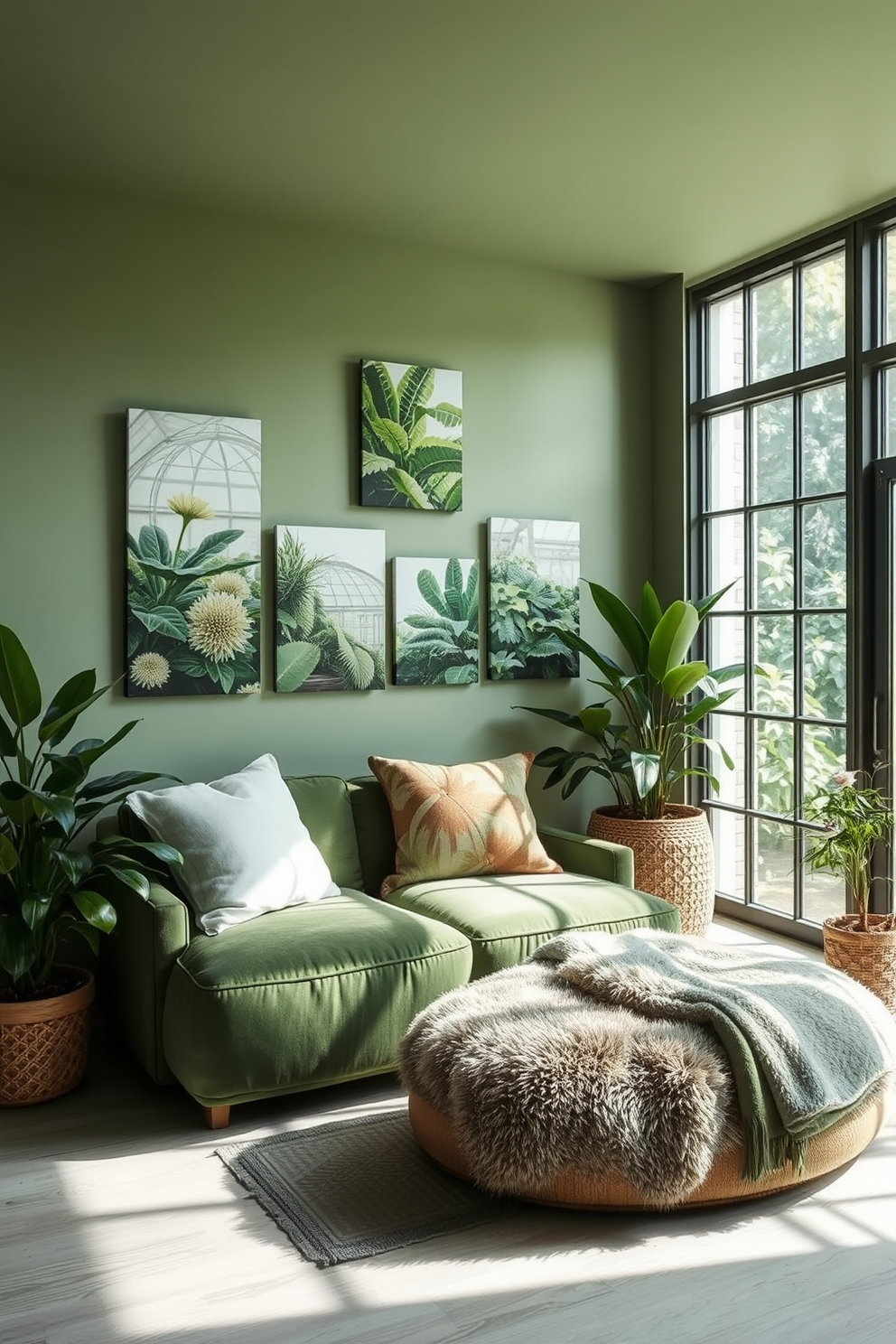 Greenhouse Wall Painting Ideas 20