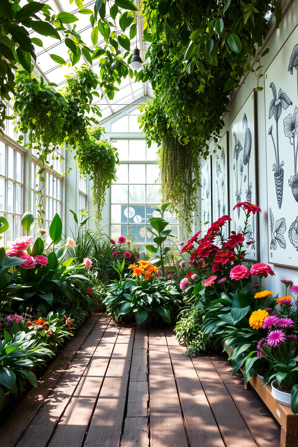 Greenhouse Wall Painting Ideas 9