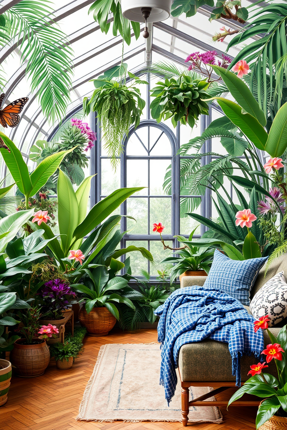 Greenhouse Wallpaper Decorating Ideas 29