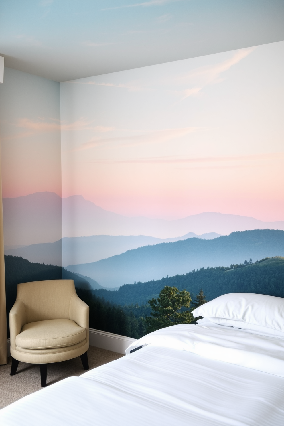 Guest Room Wallpaper Decorating Ideas 17