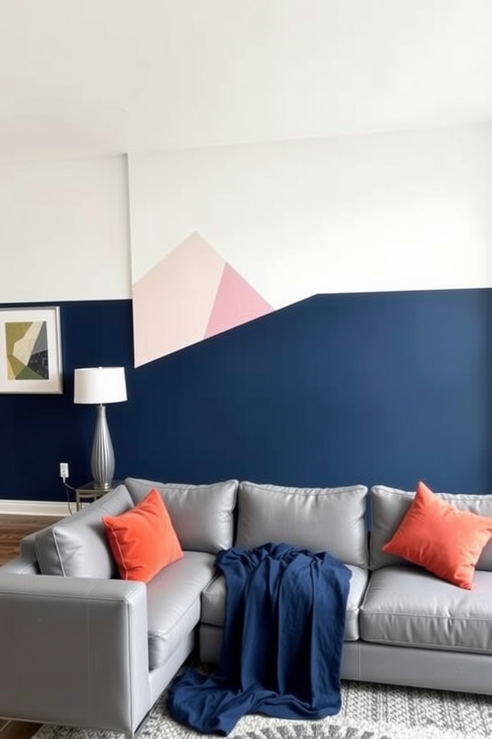 Half Painted Wall Painting Ideas 1