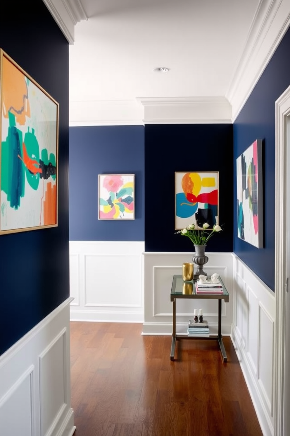 Hallway Wall Painting Ideas 13