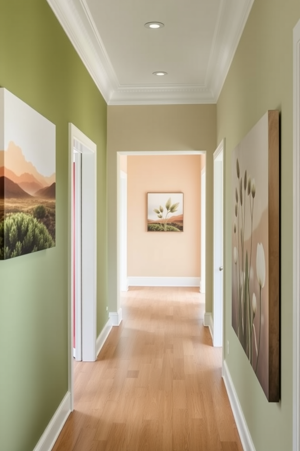 Hallway Wall Painting Ideas 14