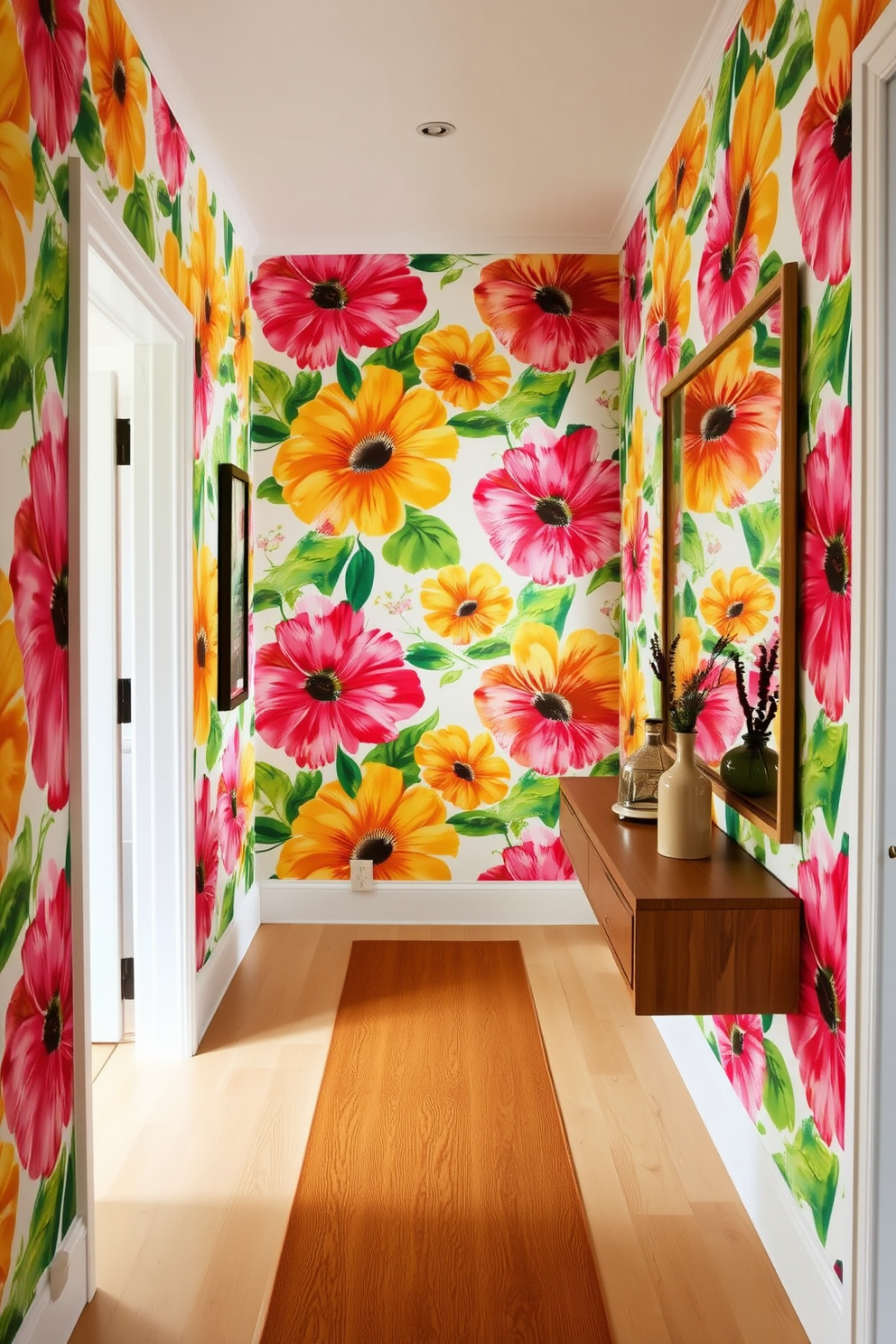 Hallway Wallpaper Decorating Ideas 1