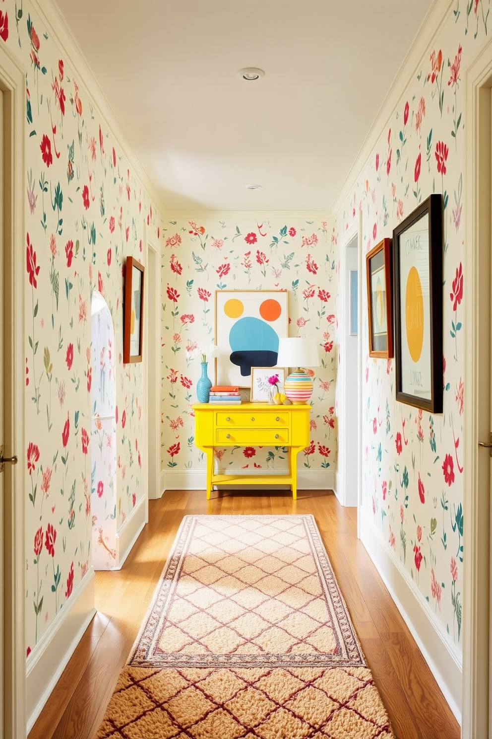 Hallway Wallpaper Decorating Ideas 10