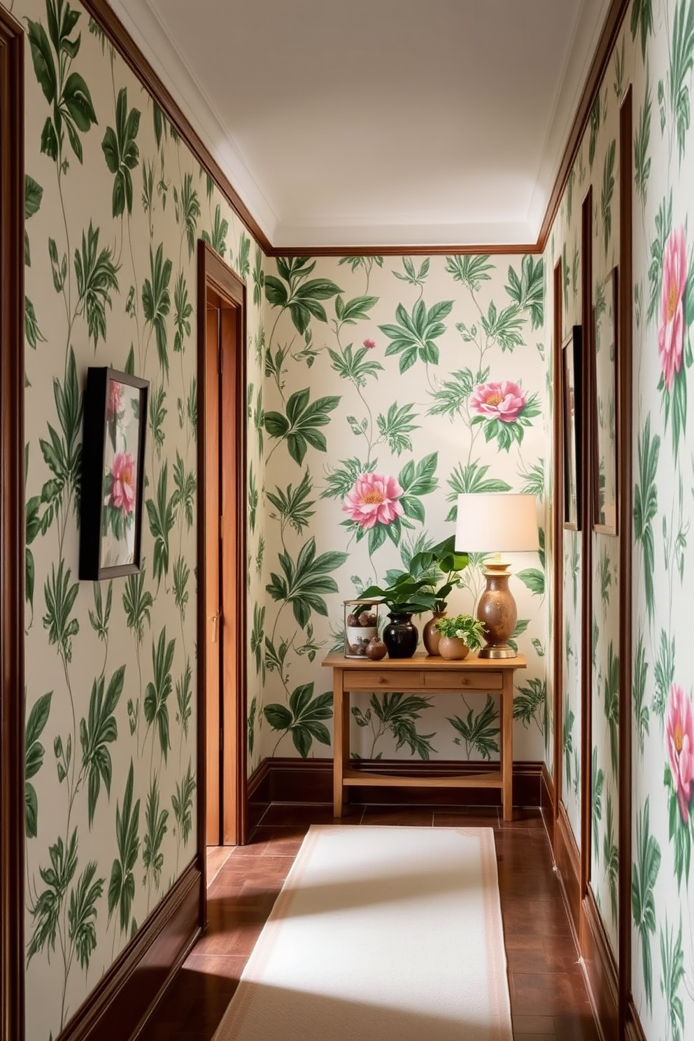 Hallway Wallpaper Decorating Ideas 14