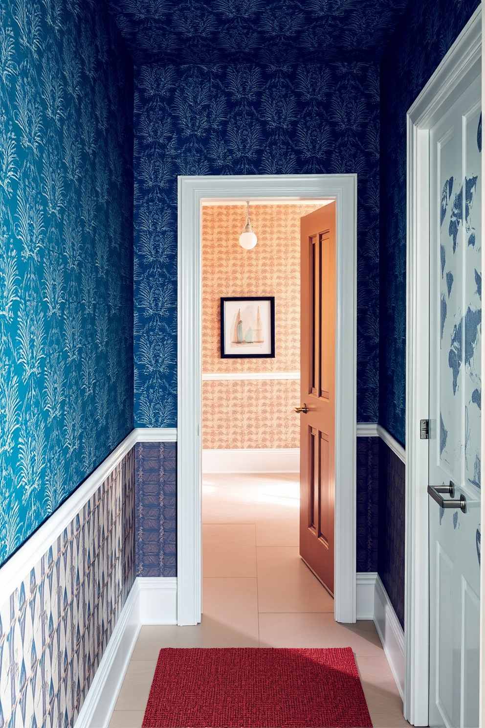 Hallway Wallpaper Decorating Ideas 19