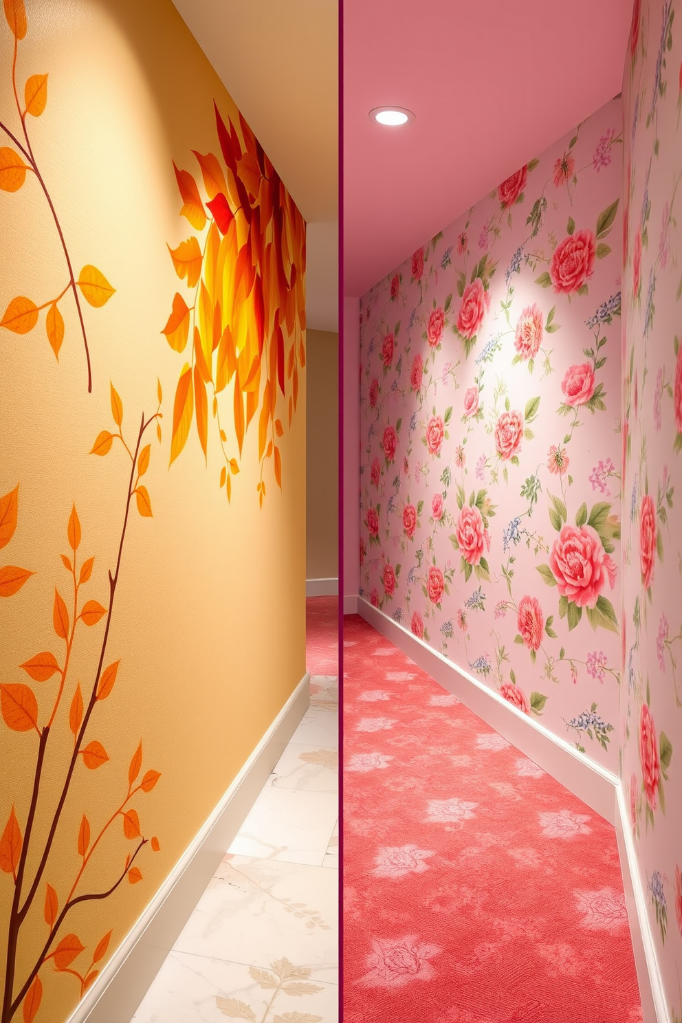 Hallway Wallpaper Decorating Ideas 22