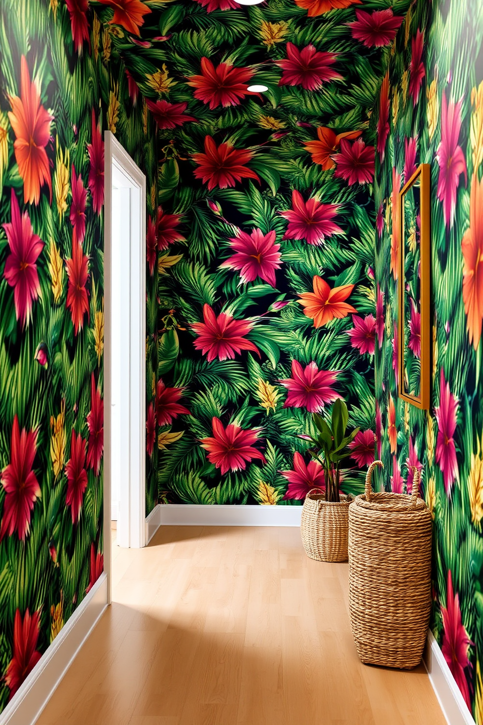 Hallway Wallpaper Decorating Ideas 25