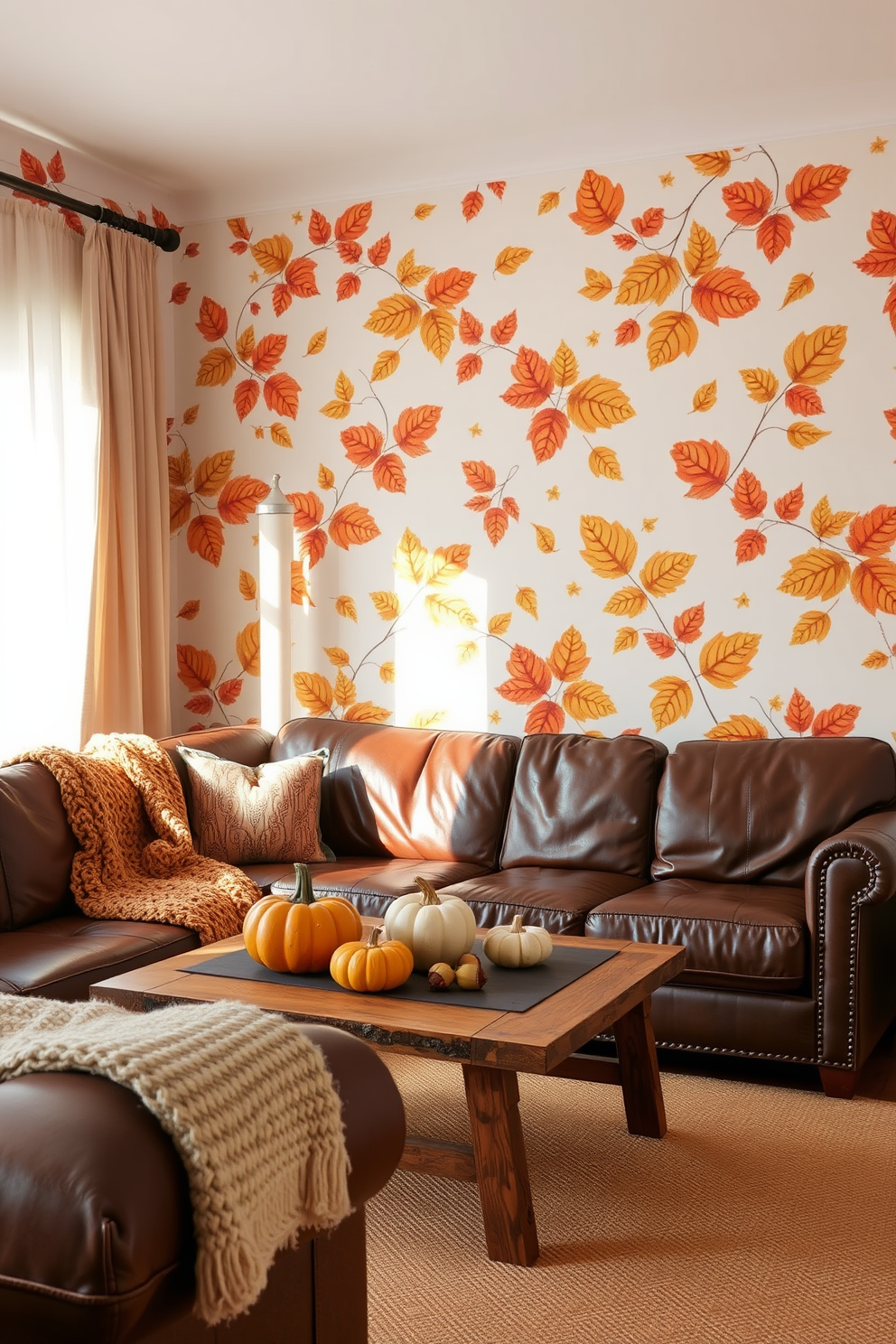 Hand Drawn Wallpaper Decorating Ideas 20