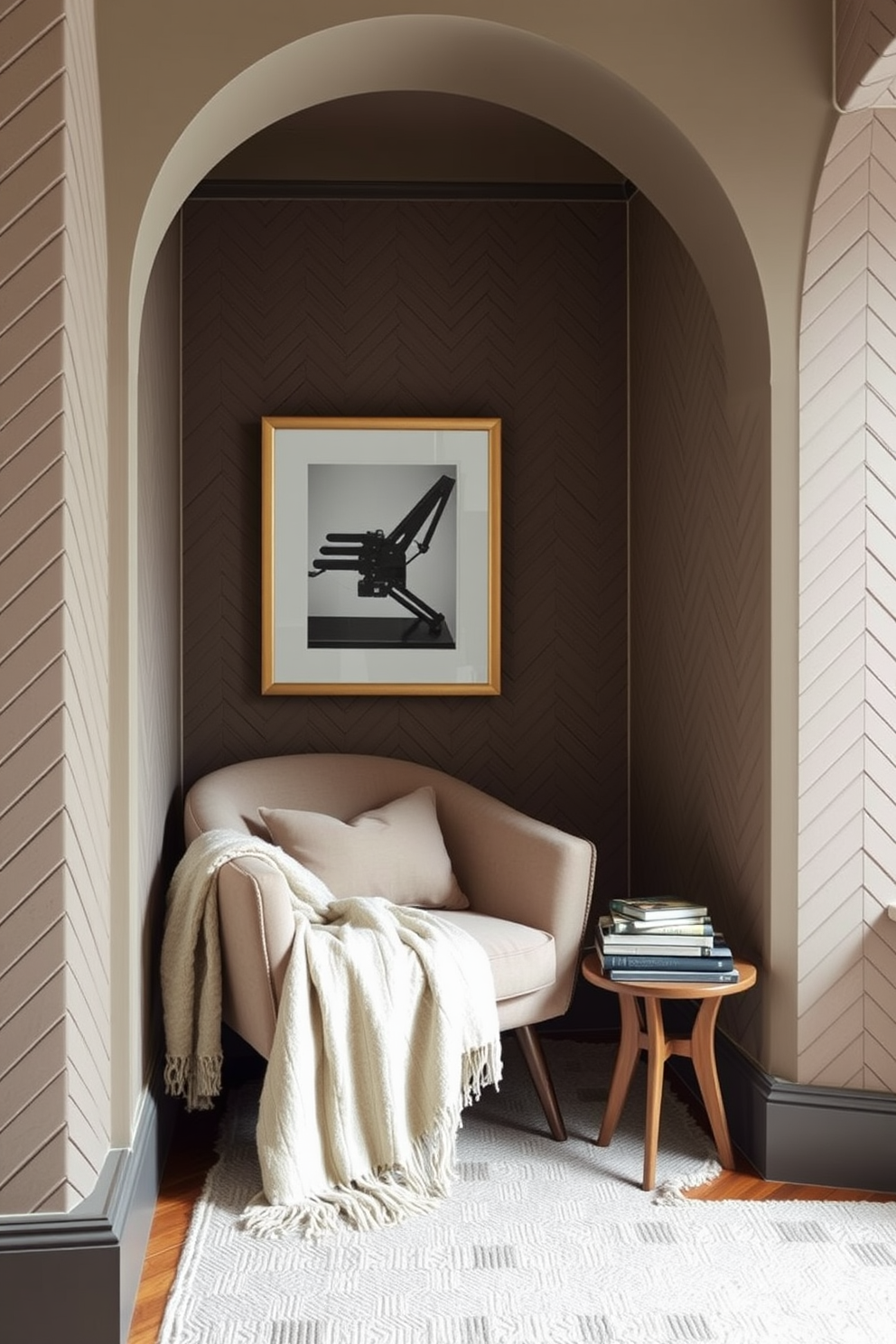 Herringbone Wall Painting Ideas 26