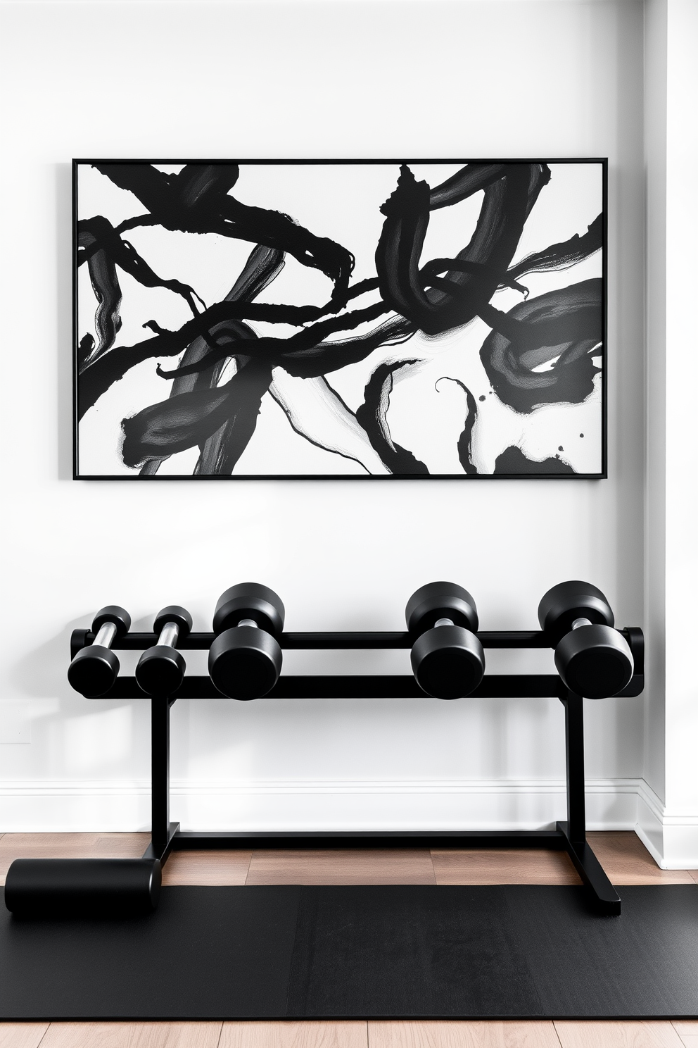 Home Gym Wall Painting Ideas 13