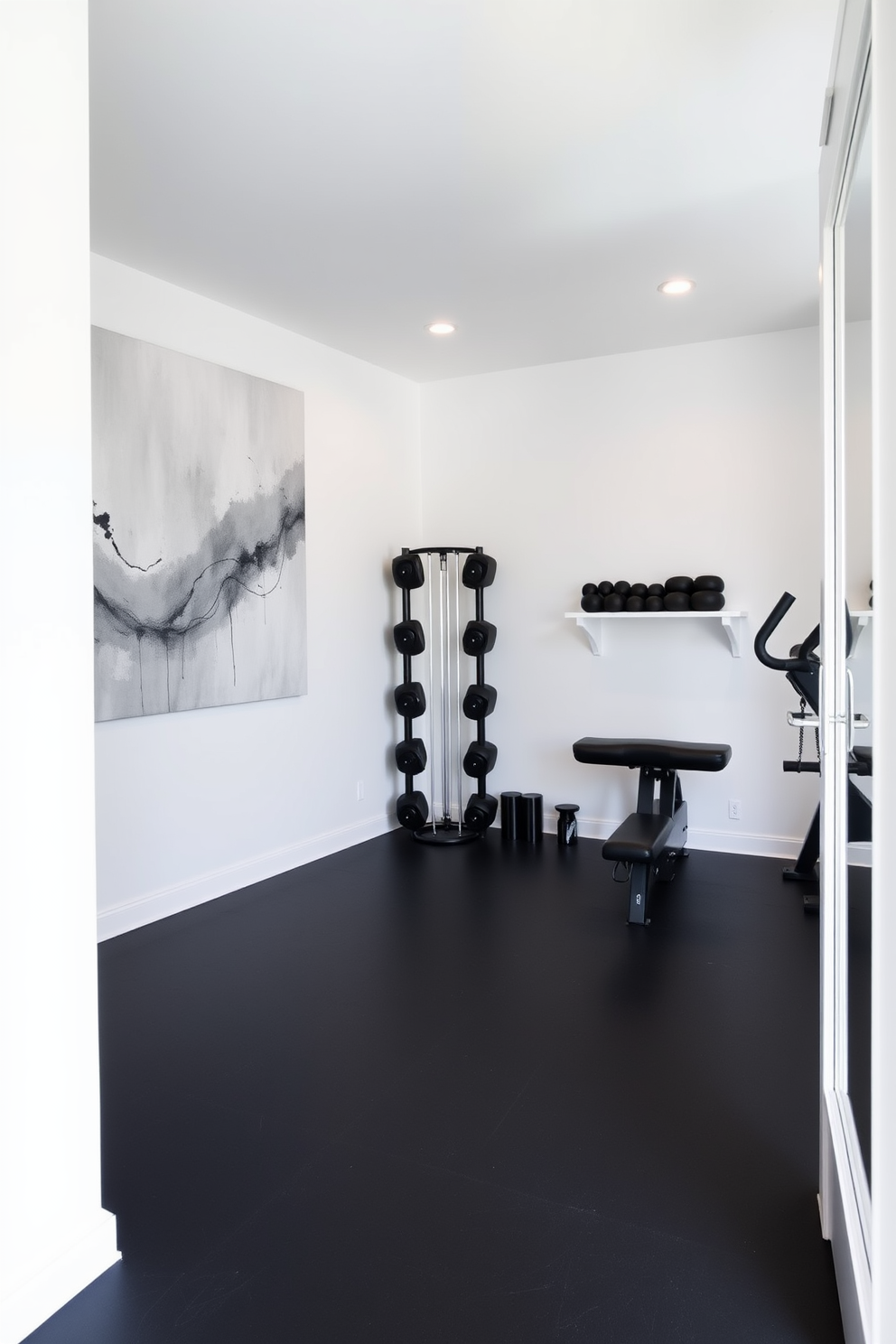 Home Gym Wall Painting Ideas 24