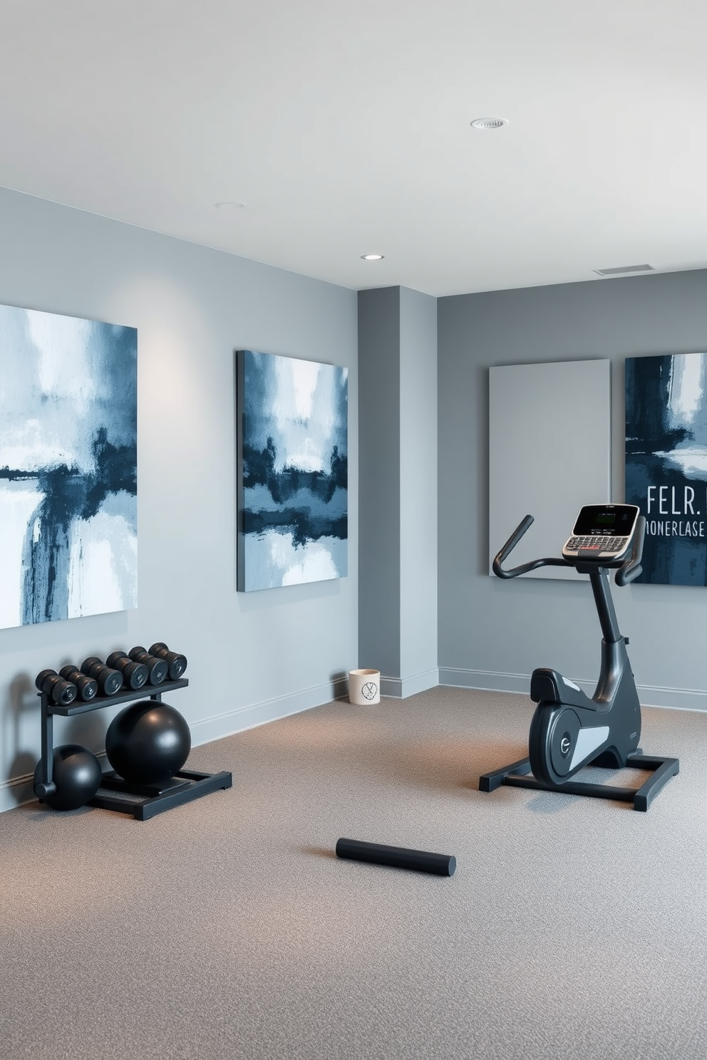 Home Gym Wall Painting Ideas 6