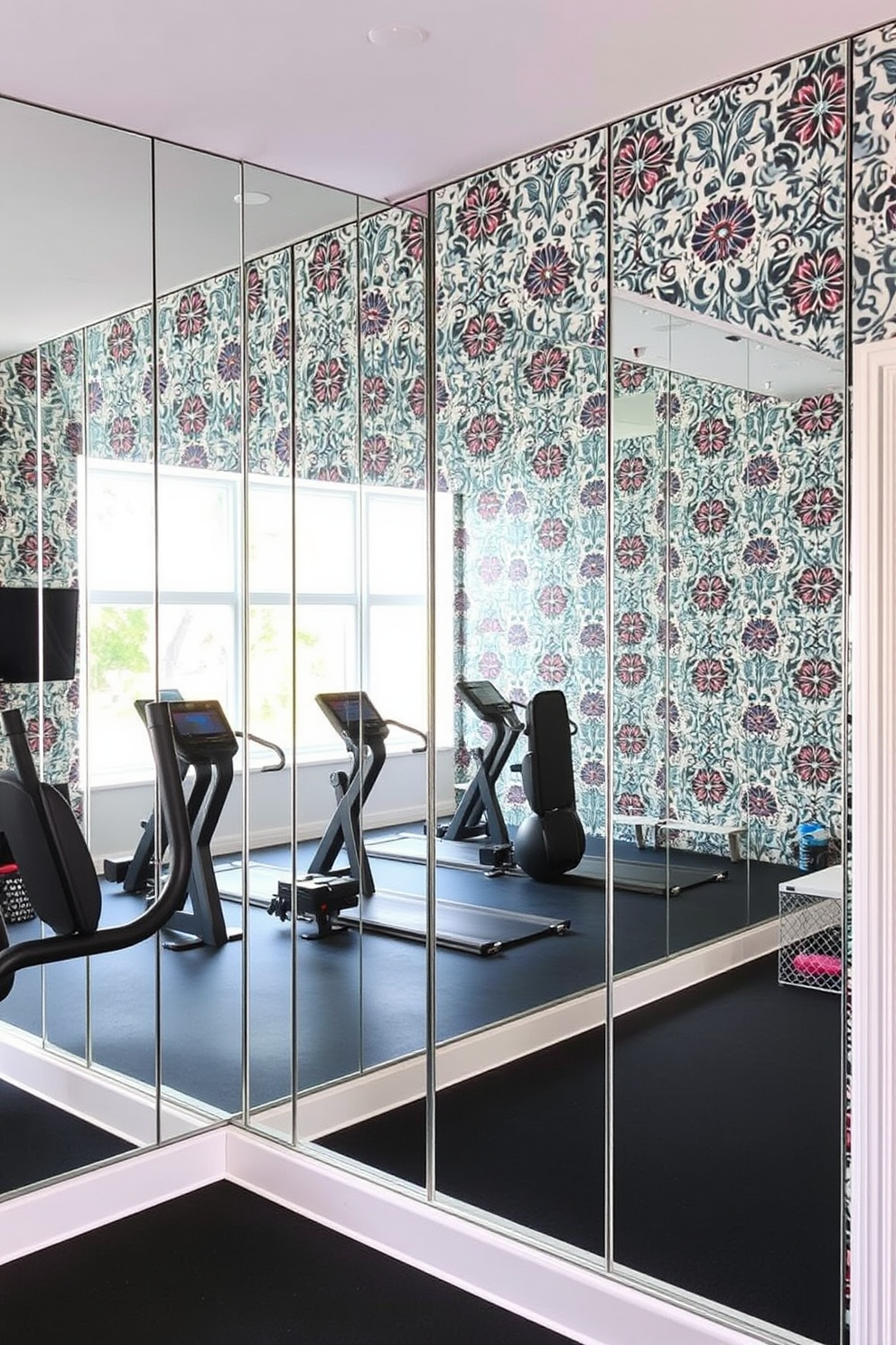 Home Gym Wallpaper Decorating Ideas 19