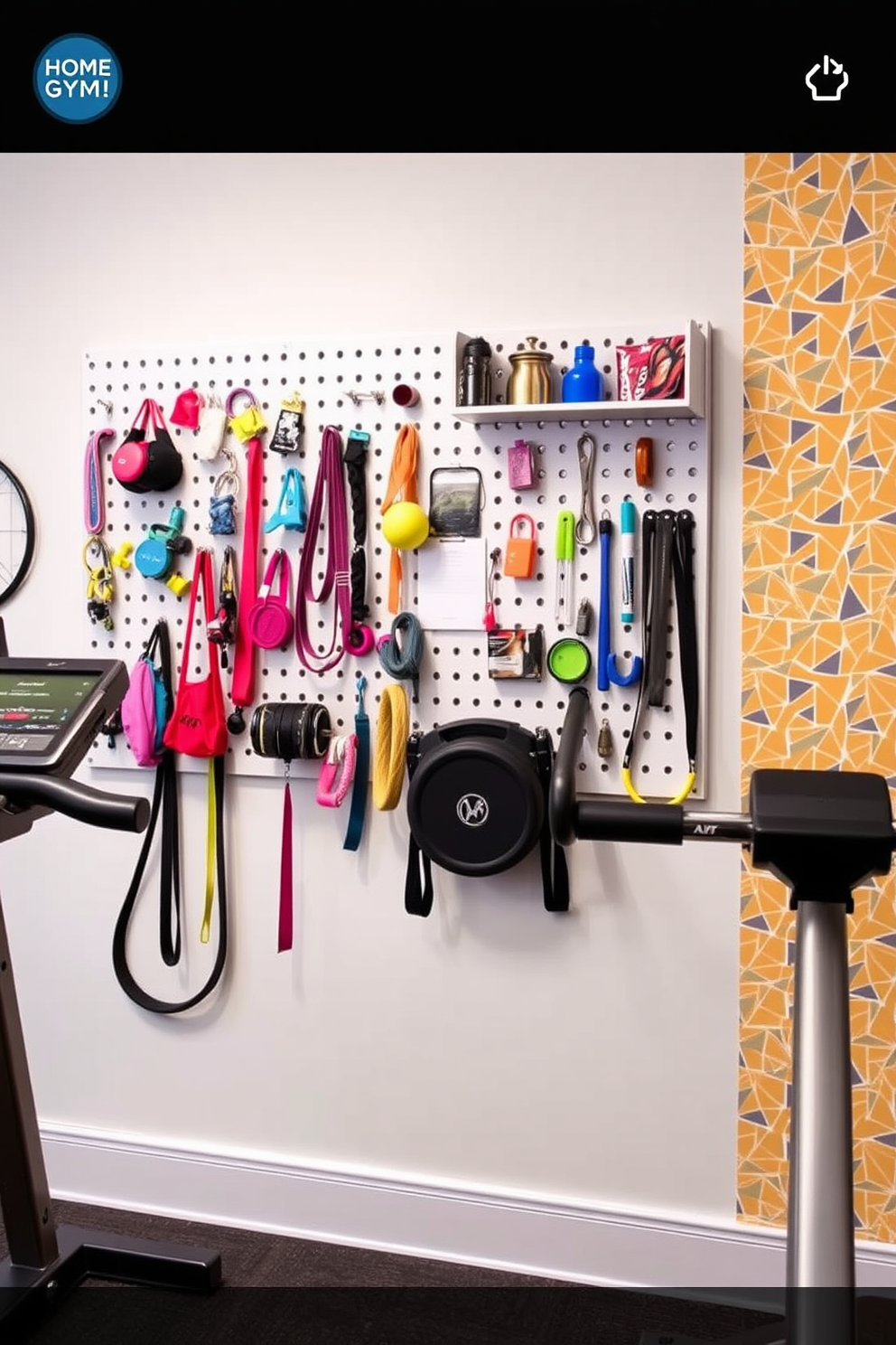 Home Gym Wallpaper Decorating Ideas 22