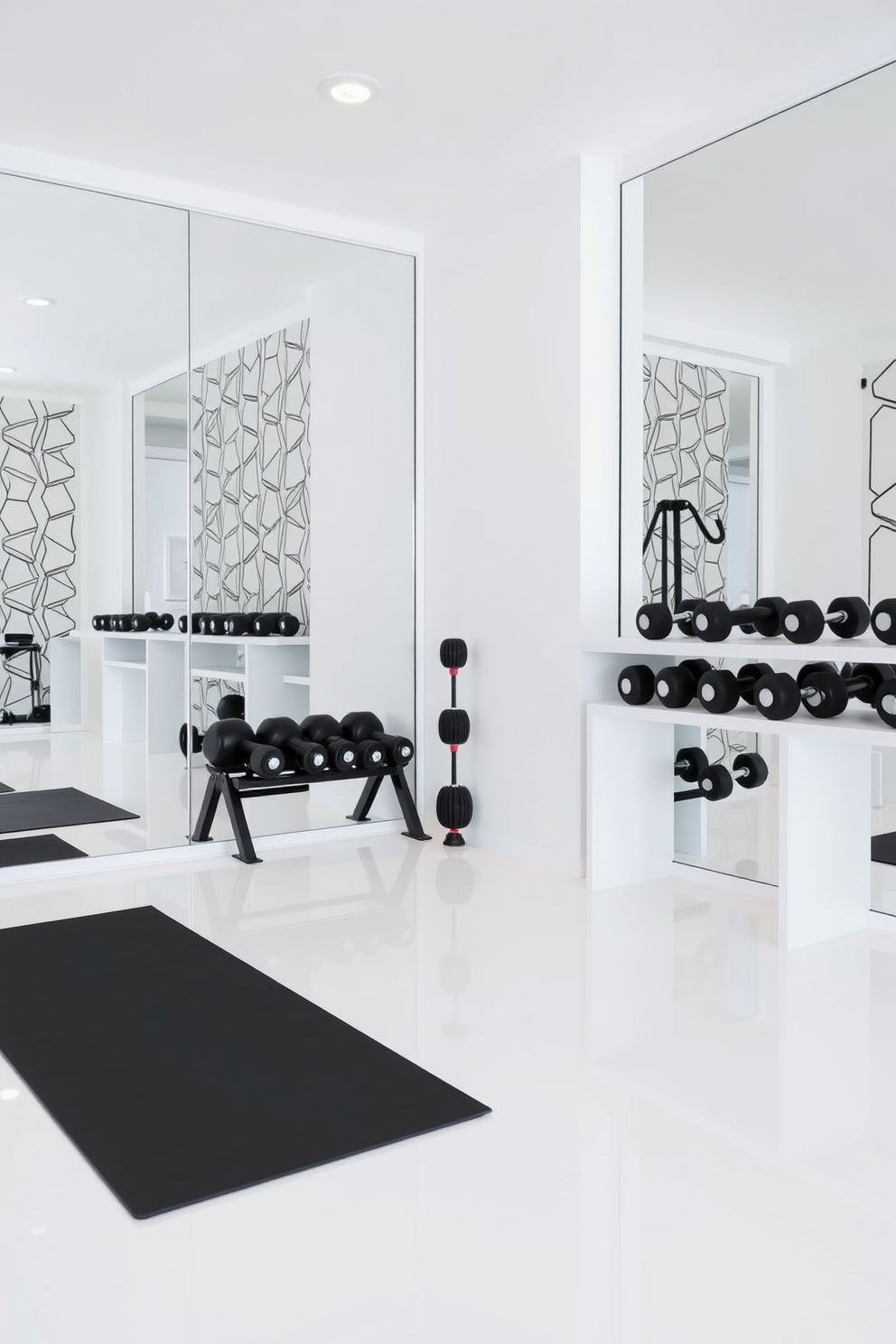 Home Gym Wallpaper Decorating Ideas 8