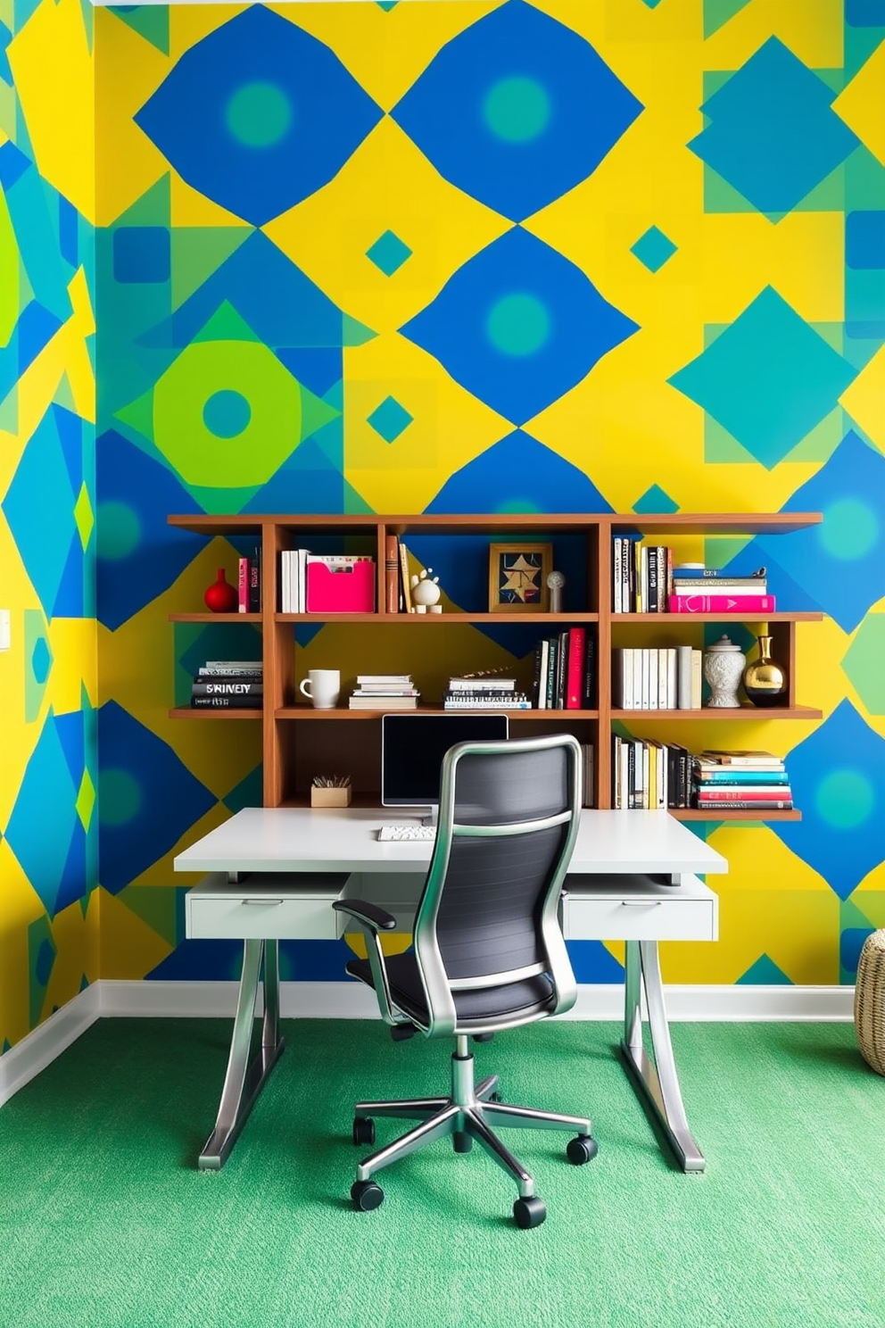 Home Office Wall Painting Ideas 2