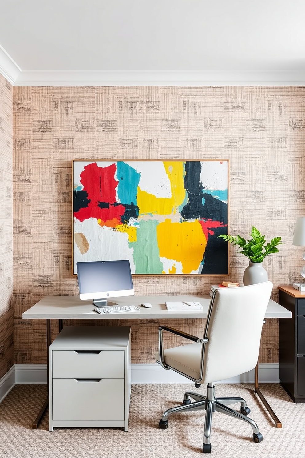 Home Office Wall Painting Ideas 6