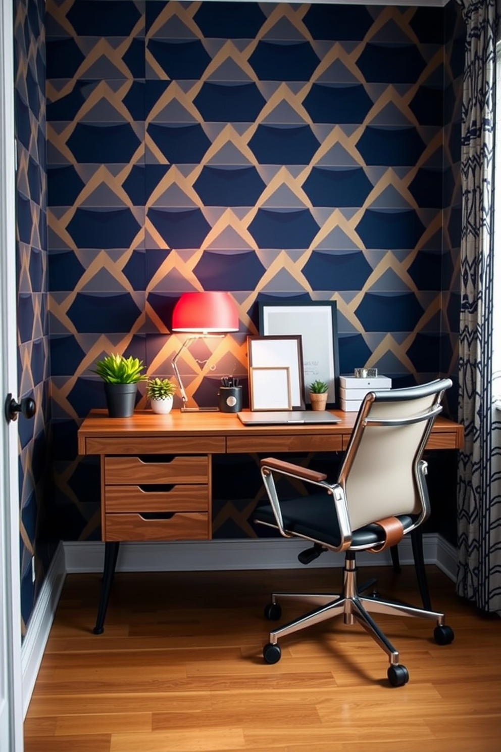 Home Office Wallpaper Decorating Ideas 30