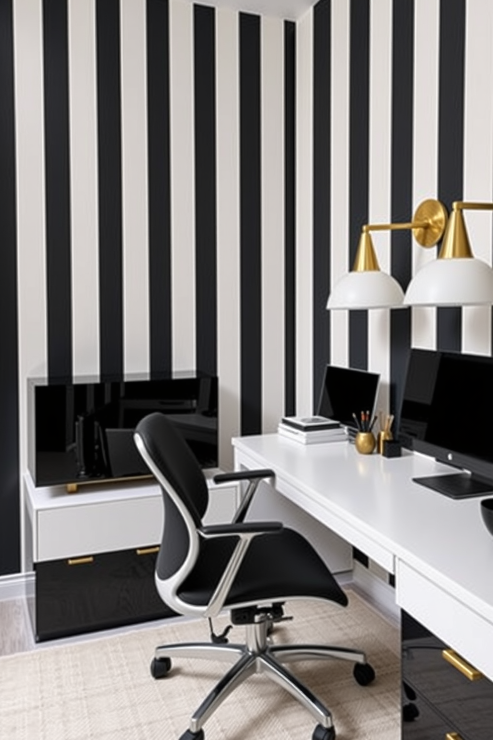 Home Office Wallpaper Decorating Ideas 5