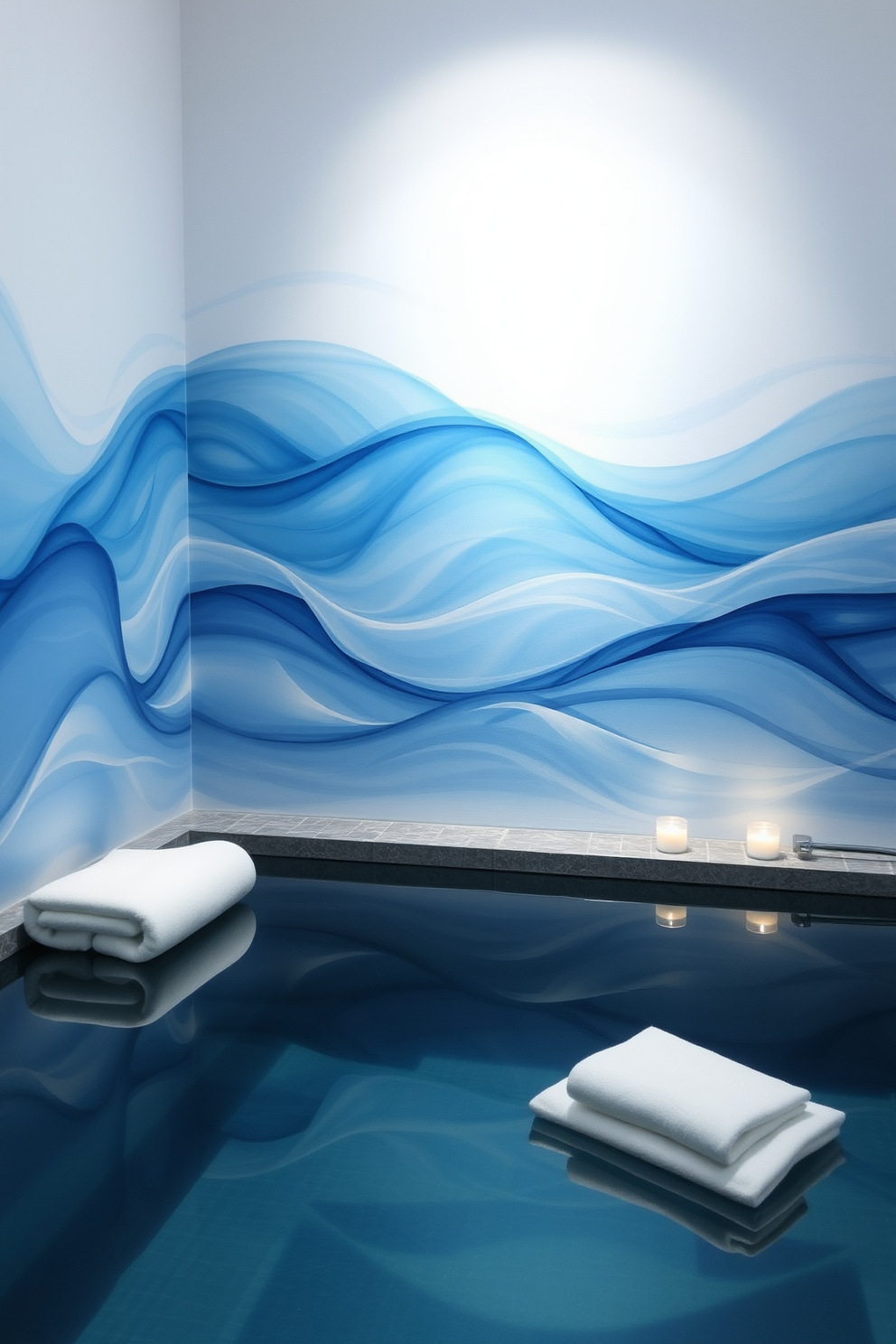 Home Spa Wall Painting Ideas 3