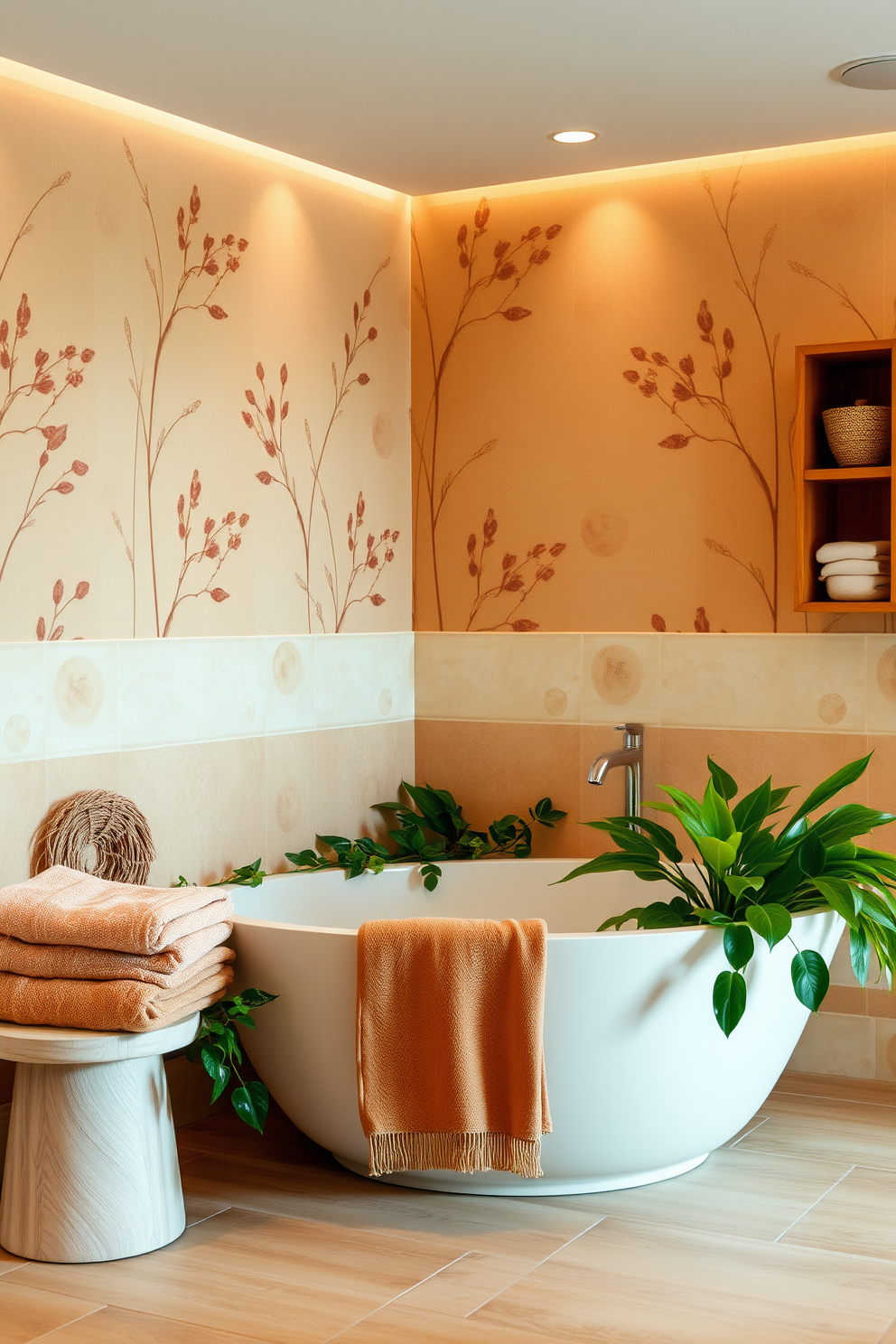 Home Spa Wallpaper Decorating Ideas 7