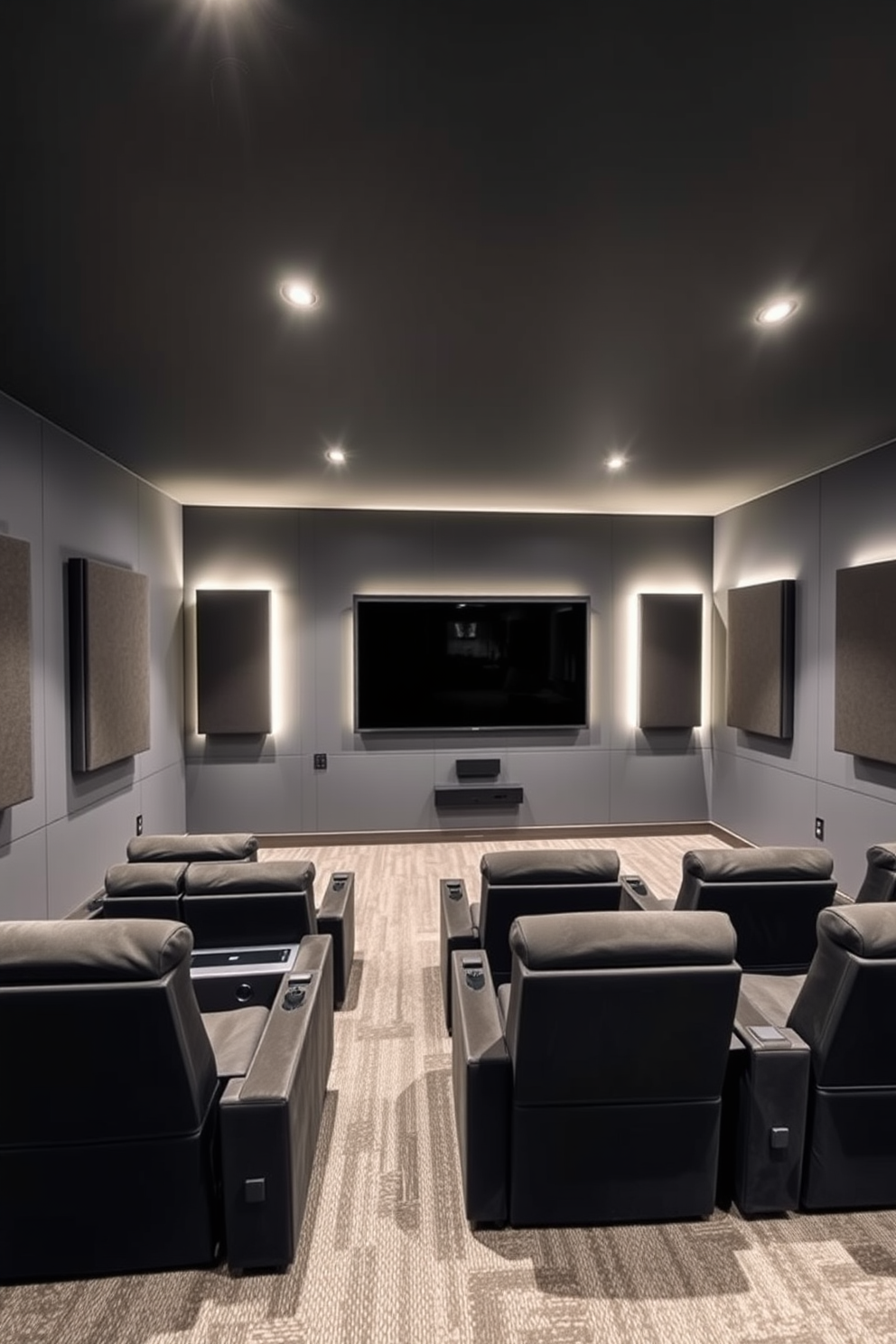 Home Theater Wall Painting Ideas 15