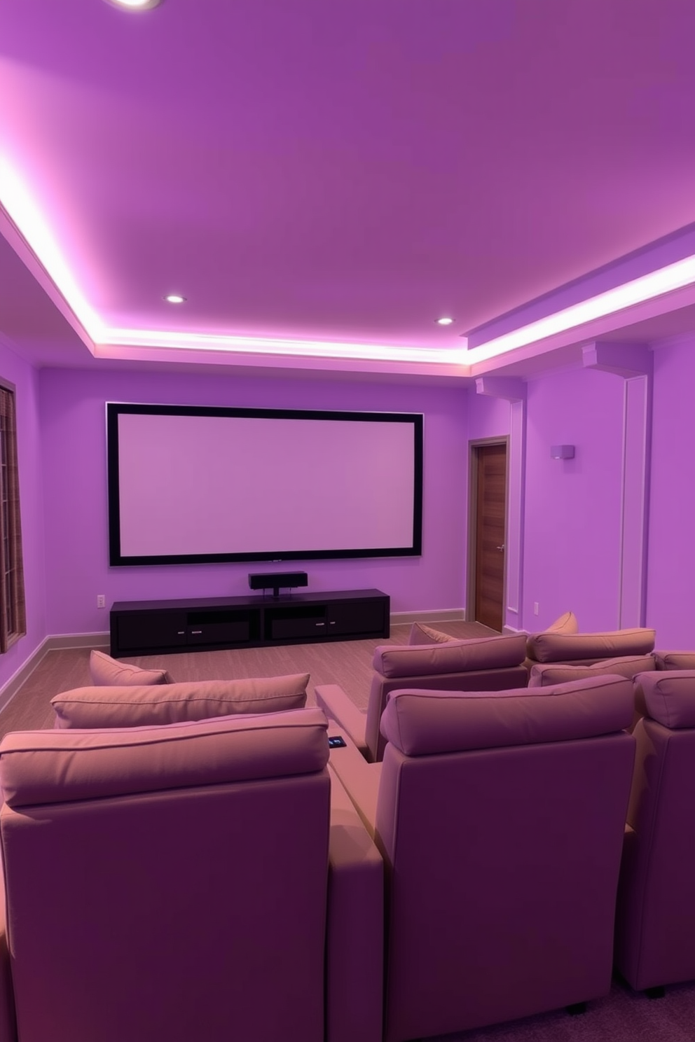 Home Theater Wall Painting Ideas 17