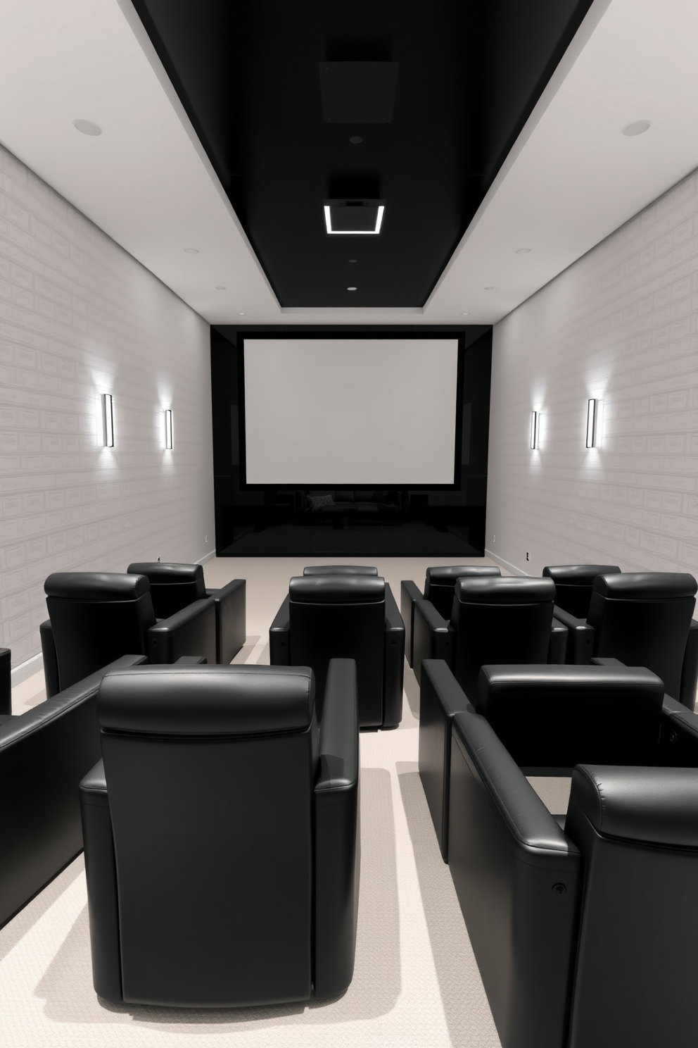 Home Theater Wallpaper Decorating Ideas 25