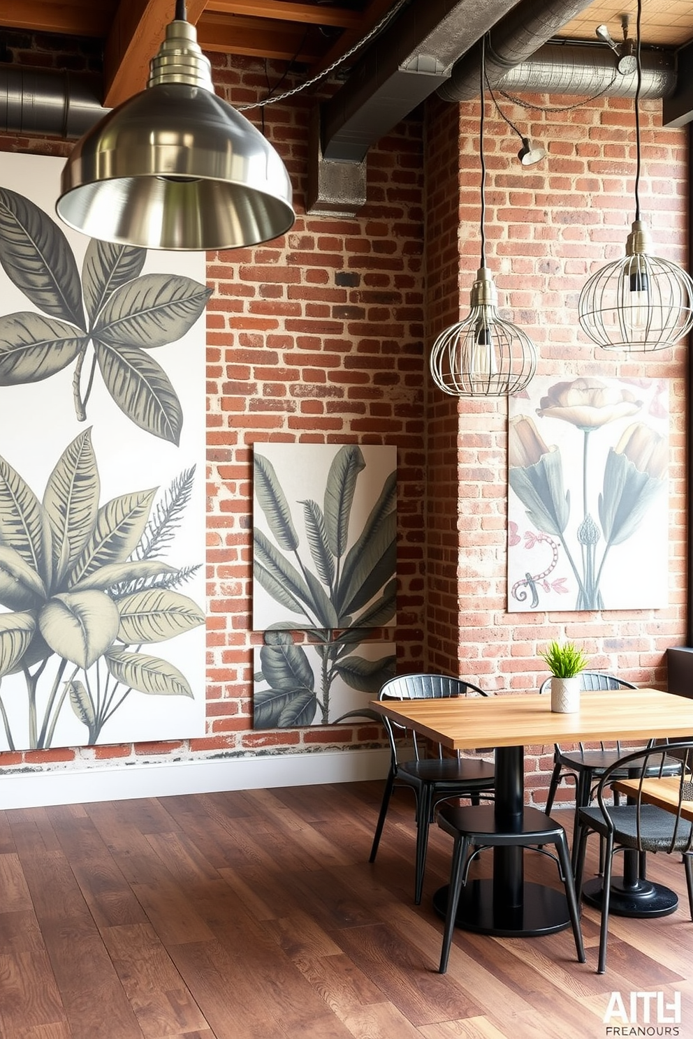 Industrial Wallpaper Decorating Ideas 20