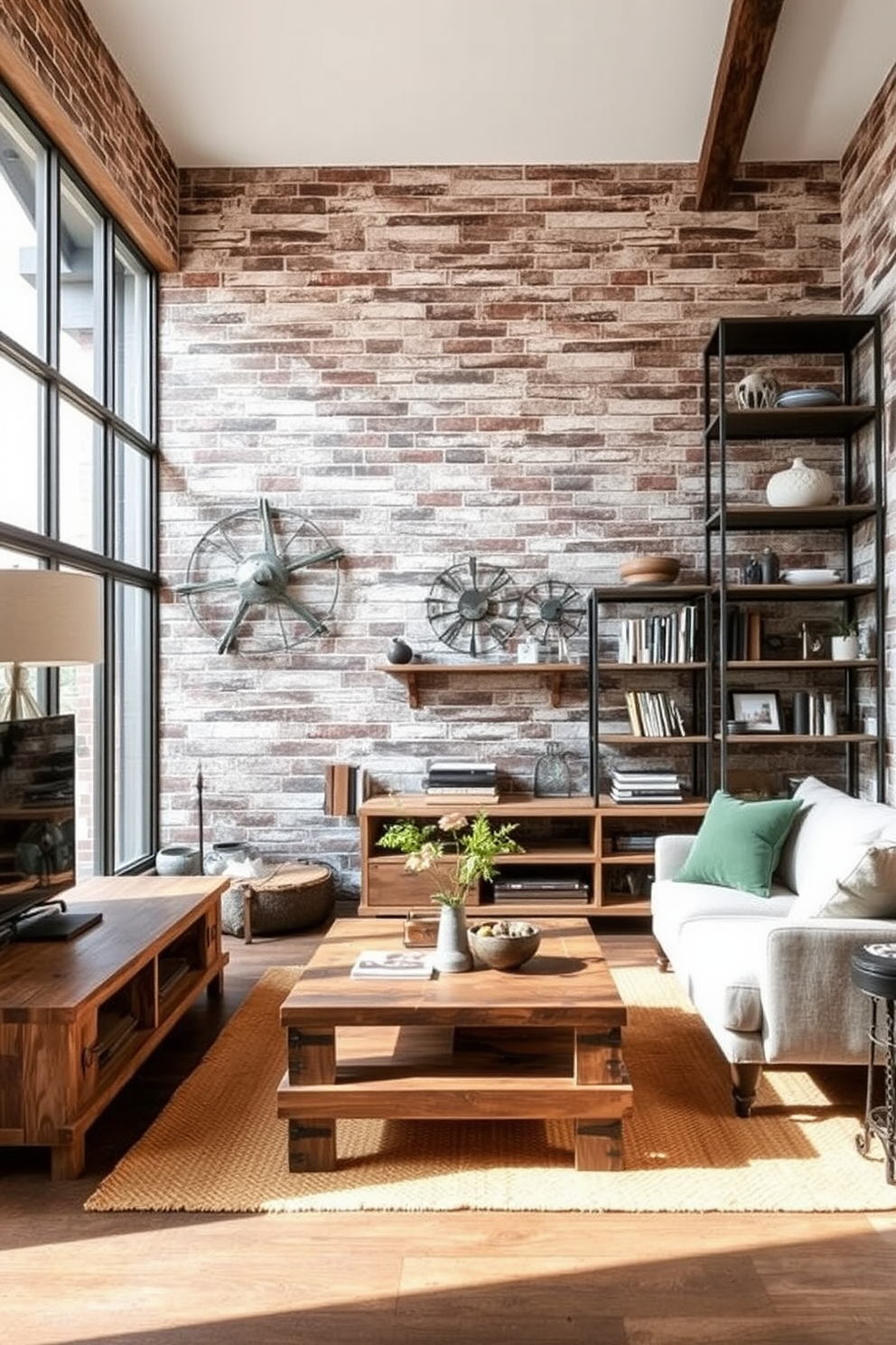 Industrial Wallpaper Decorating Ideas 25