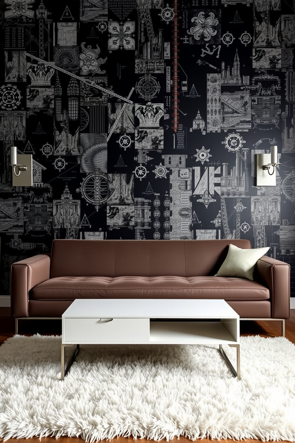 Industrial Wallpaper Decorating Ideas 27