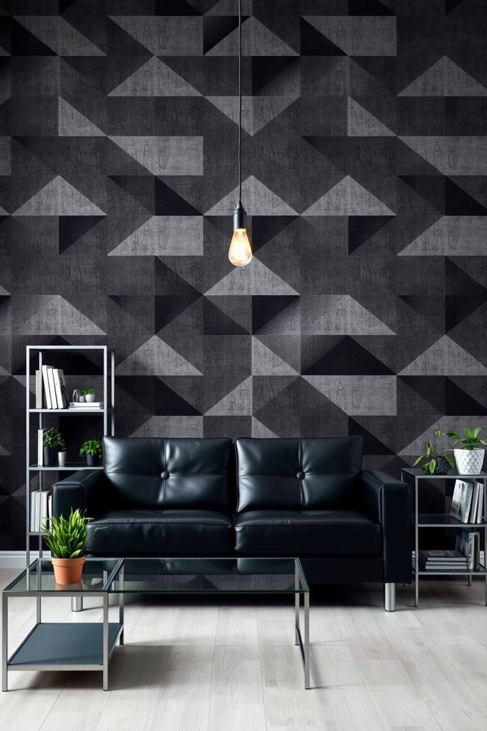 Industrial Wallpaper Decorating Ideas 28