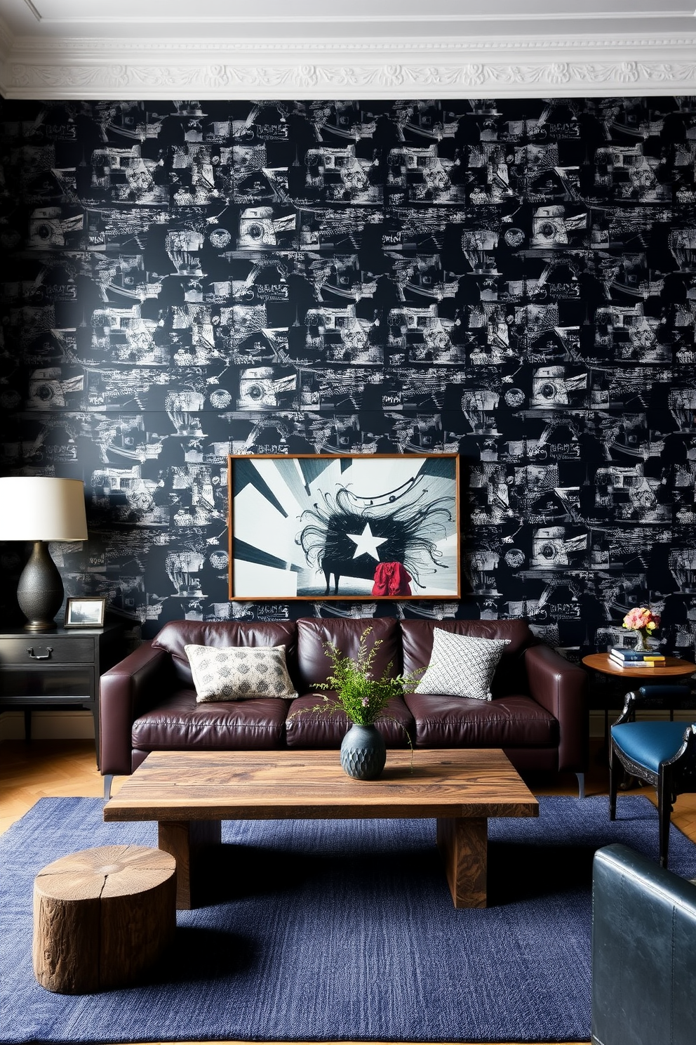 Industrial Wallpaper Decorating Ideas 6