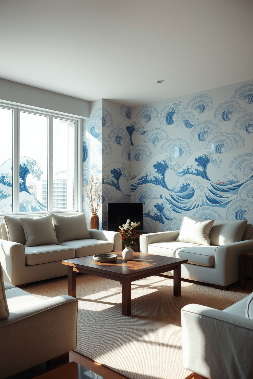 Japanese Wallpaper Decorating Ideas 10