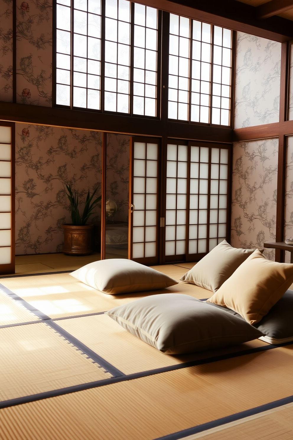 Japanese Wallpaper Decorating Ideas 19