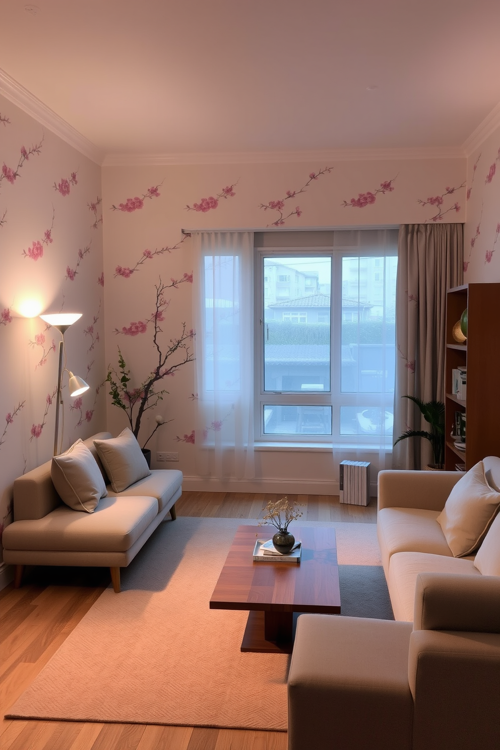 Japanese Wallpaper Decorating Ideas 21