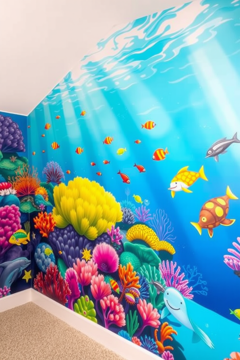 Kids Room Wall Painting Ideas 29