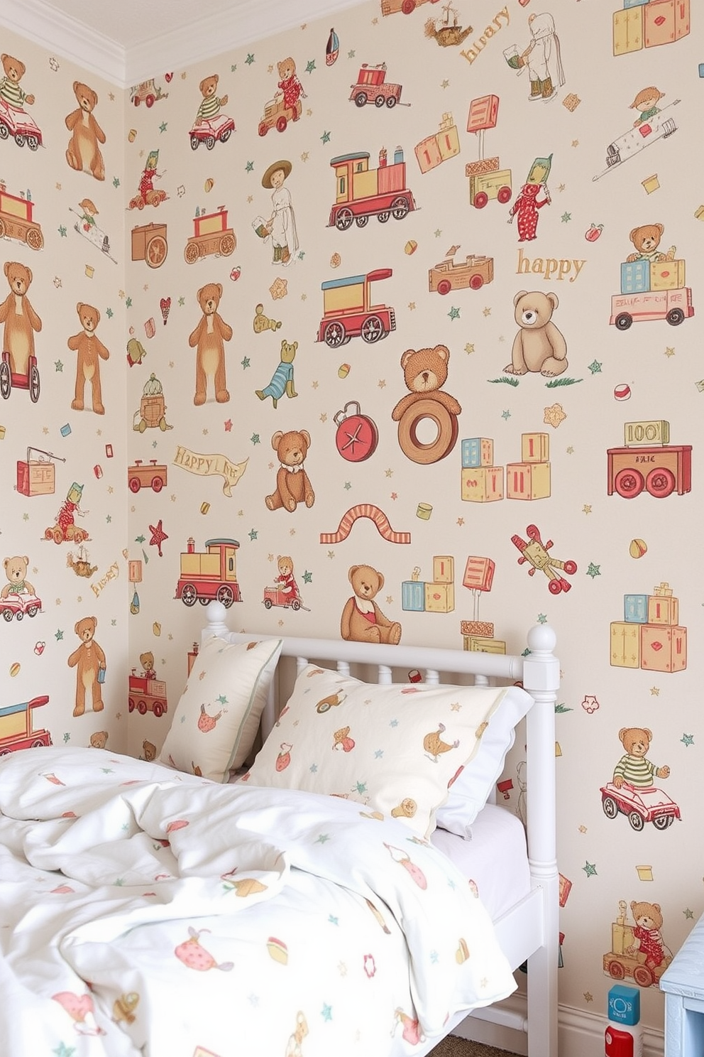 Kids Room Wallpaper Decorating Ideas 12