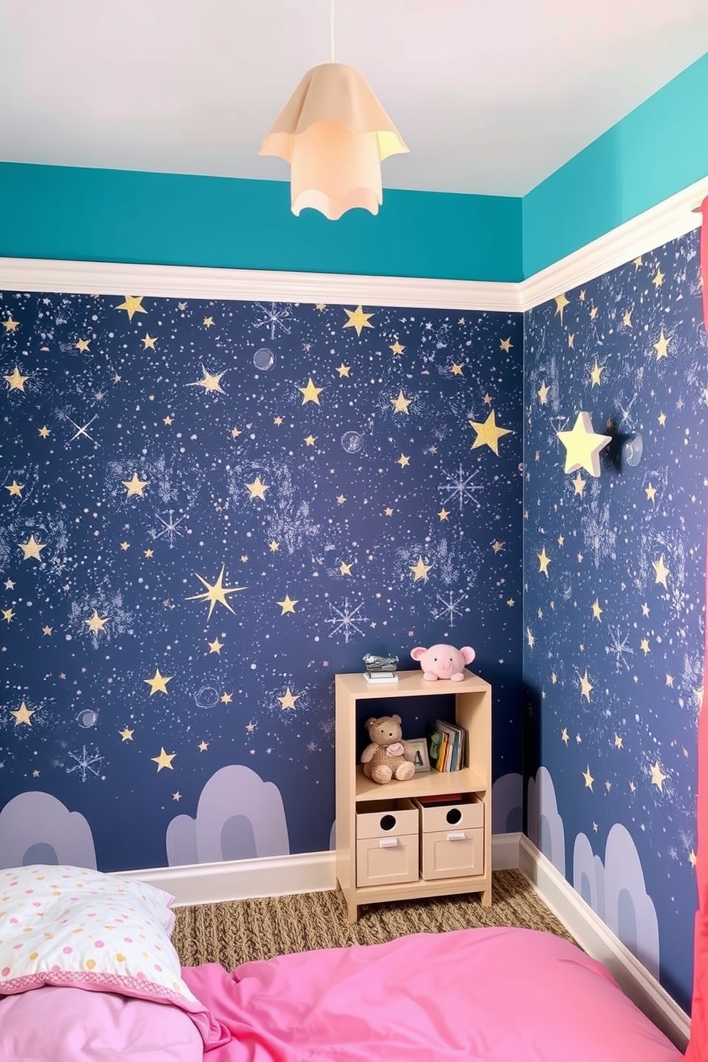 Kids Room Wallpaper Decorating Ideas 21