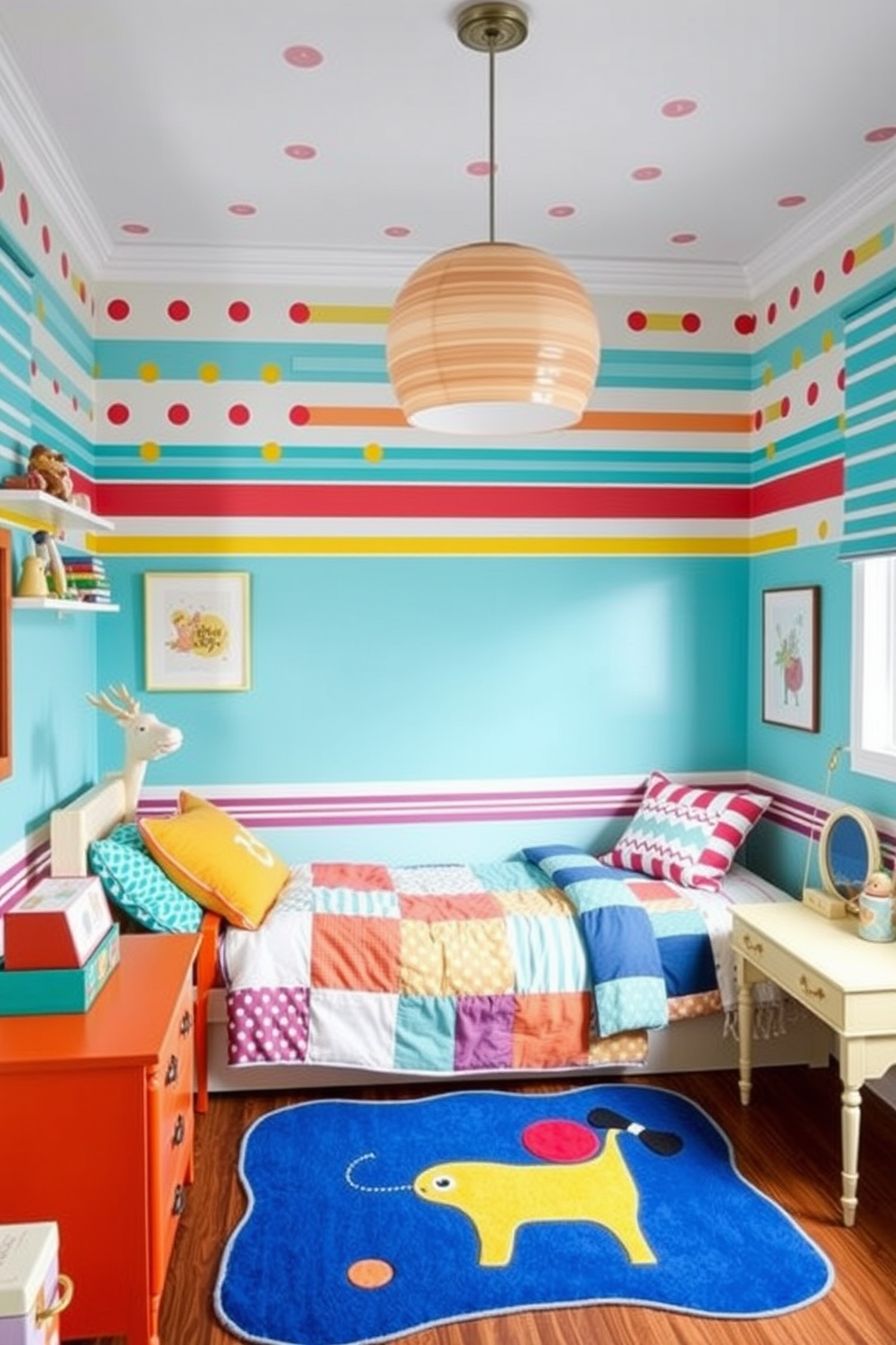 Kids Room Wallpaper Decorating Ideas 26