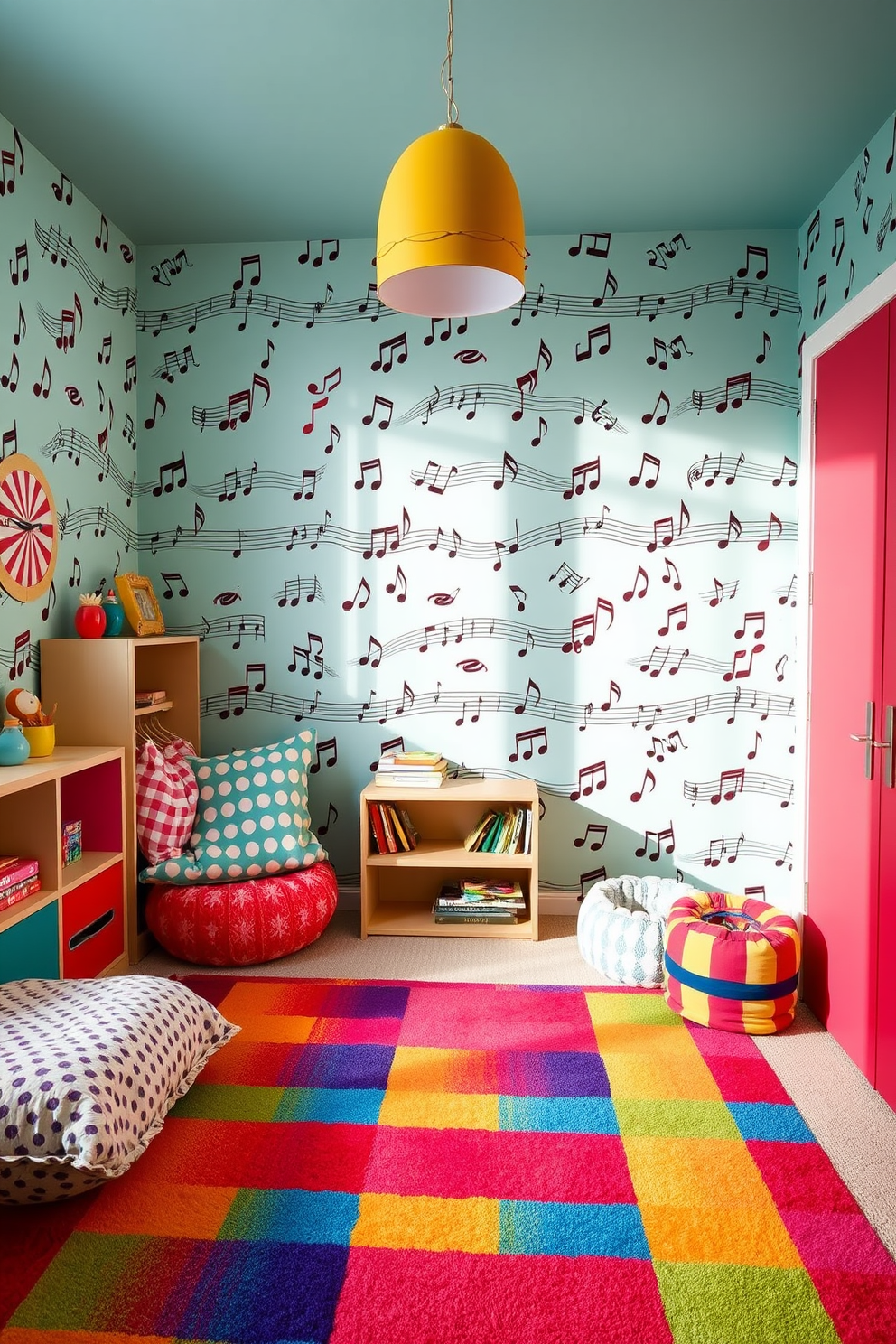 Kids Room Wallpaper Decorating Ideas 29