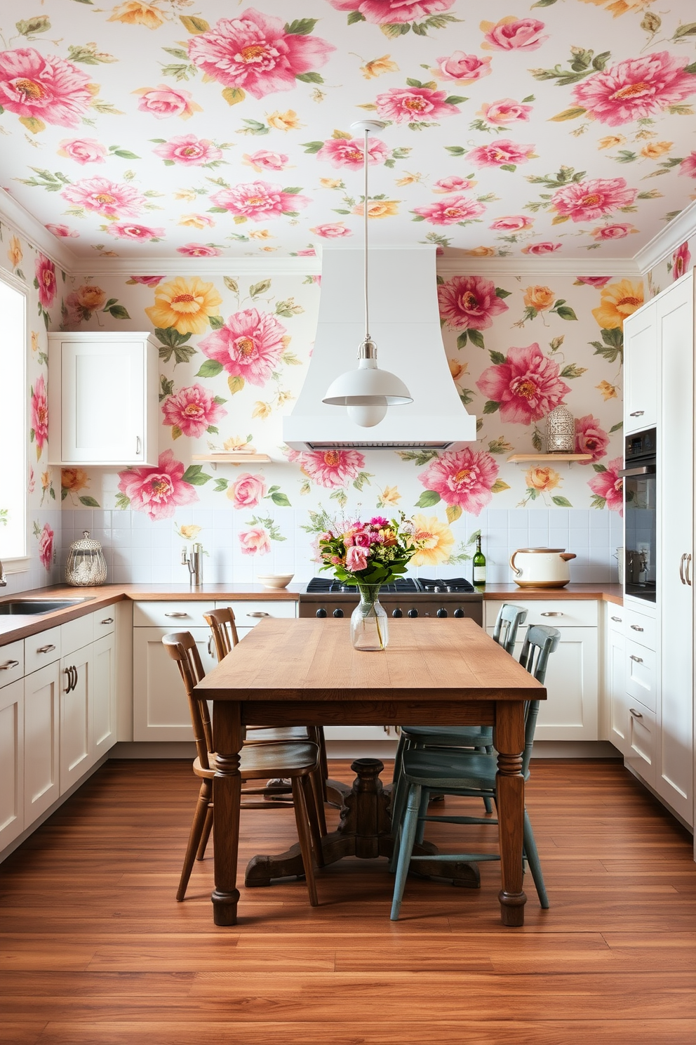 Kitchen Wallpaper Decorating Ideas 1