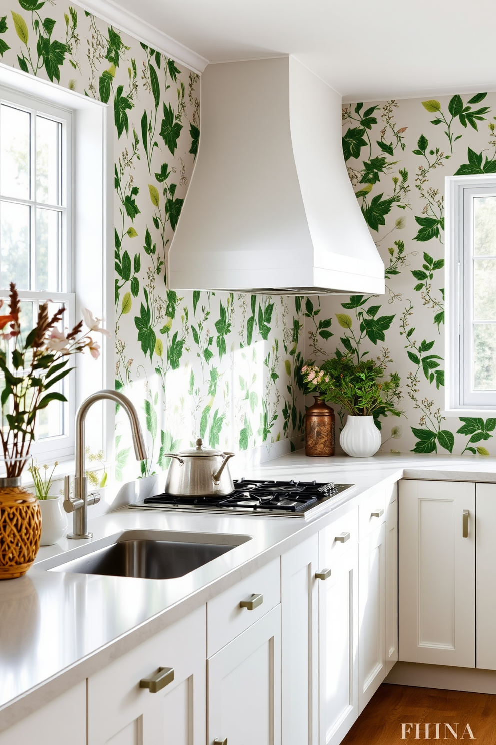 Kitchen Wallpaper Decorating Ideas 11