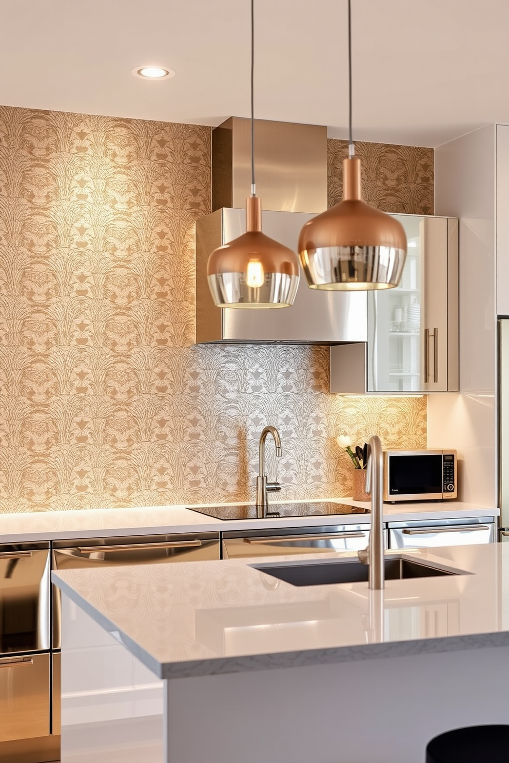 Kitchen Wallpaper Decorating Ideas 12