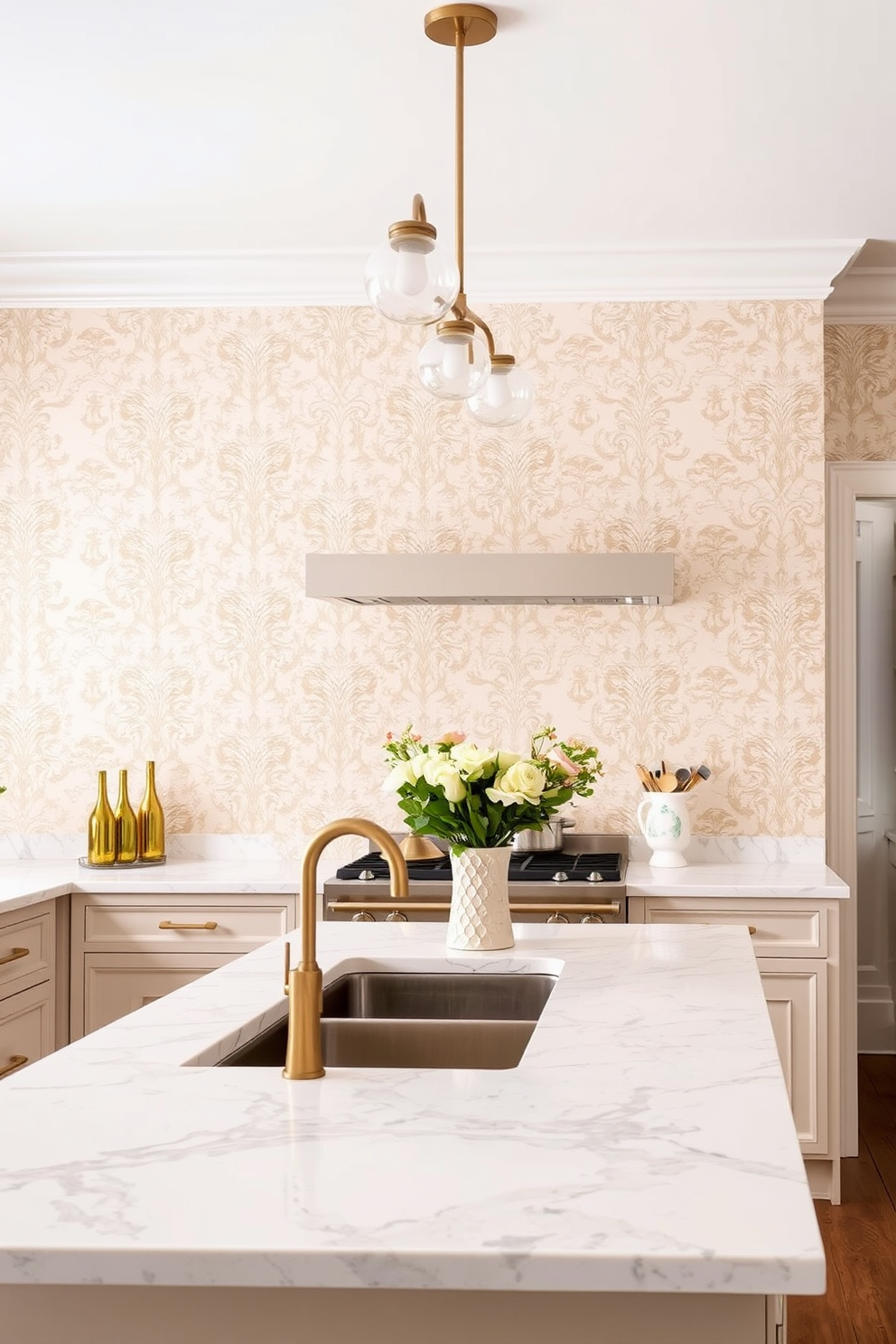 Kitchen Wallpaper Decorating Ideas 21