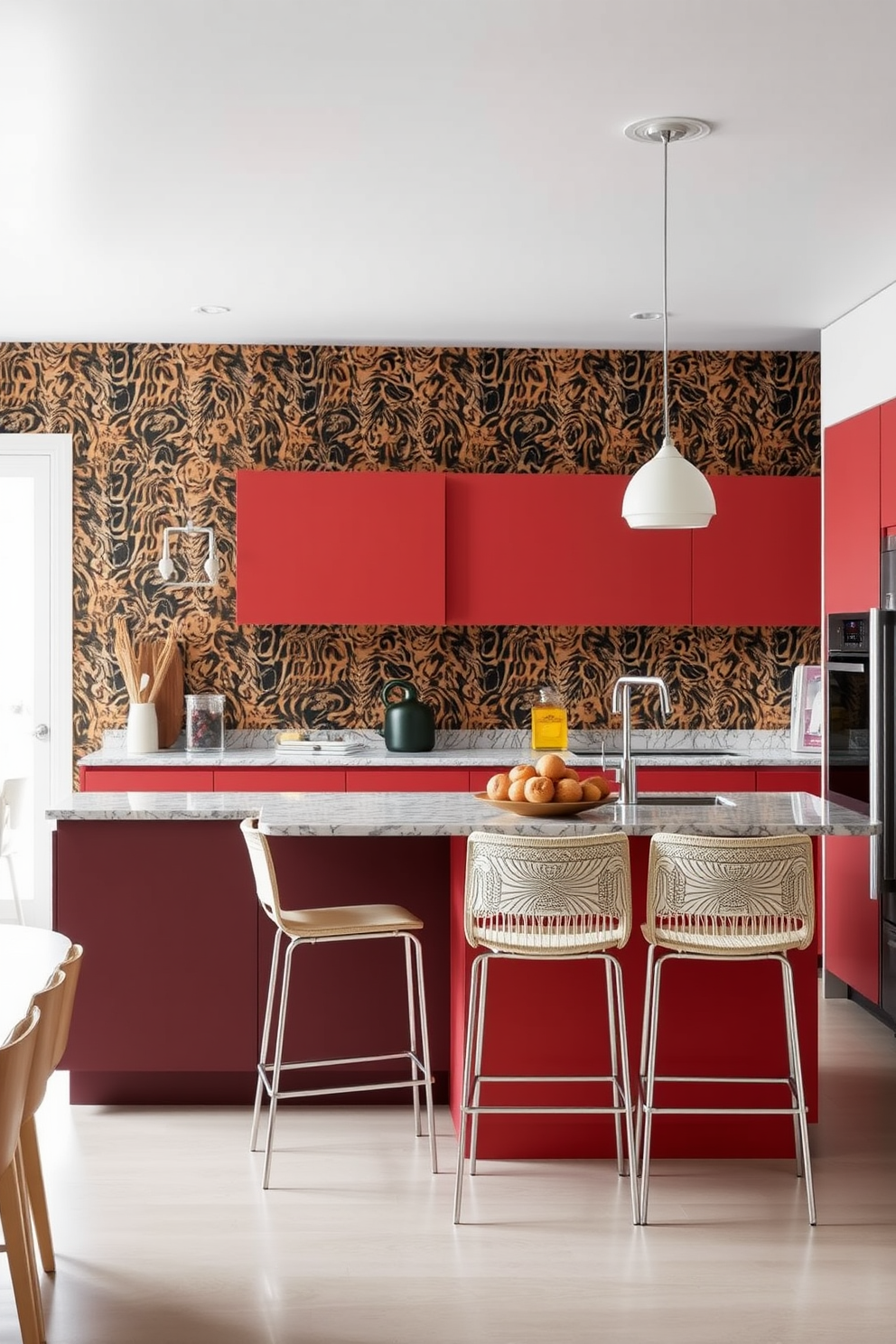 Kitchen Wallpaper Decorating Ideas 23